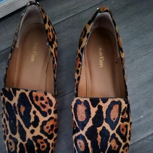 Calvin Klein Shoes Leopard Print Loafers Poshmark